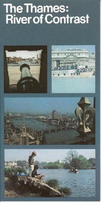 Booklet - The Thames: A river of constant - The Thames and othe waterways board of the creater London council.